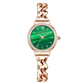 <transcy>復古翡翠綠腕錶 / 經典綠 / 30毫米 / 手鏈式 / 玫瑰金 / 搭配第2個錶盤</transcy>