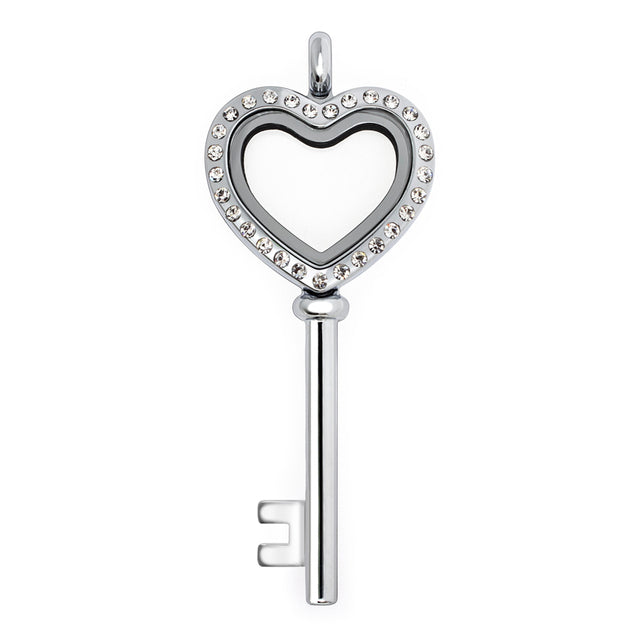 Locket Charm · Stainless-Steel-Necklace-For-Women-Gift-Glass-Key-To-your