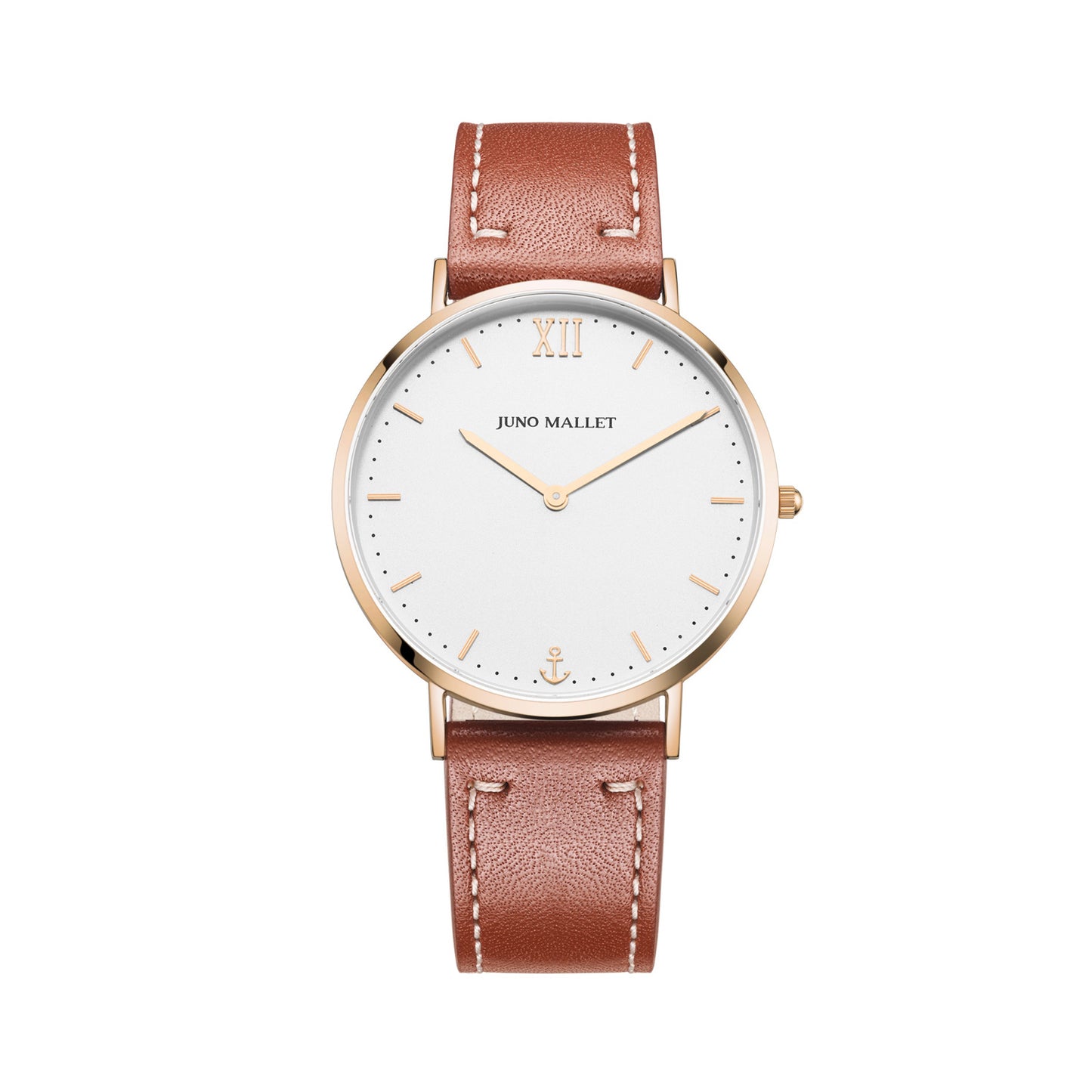 Classic Michelle / Hot Cocoa / Snow White / Rose Gold / 36mm / Women Bracelet Watch