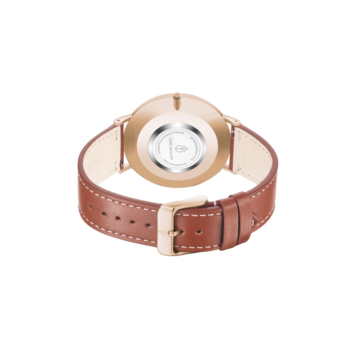 Classic Vito / Bracelet Watch / Cream White / Light Brown / Rose Gold / 40mm